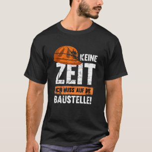 Camiseta Deve Estar No Edifício Da Construção Para