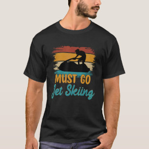 Camiseta Deve Ir Jet Skiider Water Sports Vintage Jet
