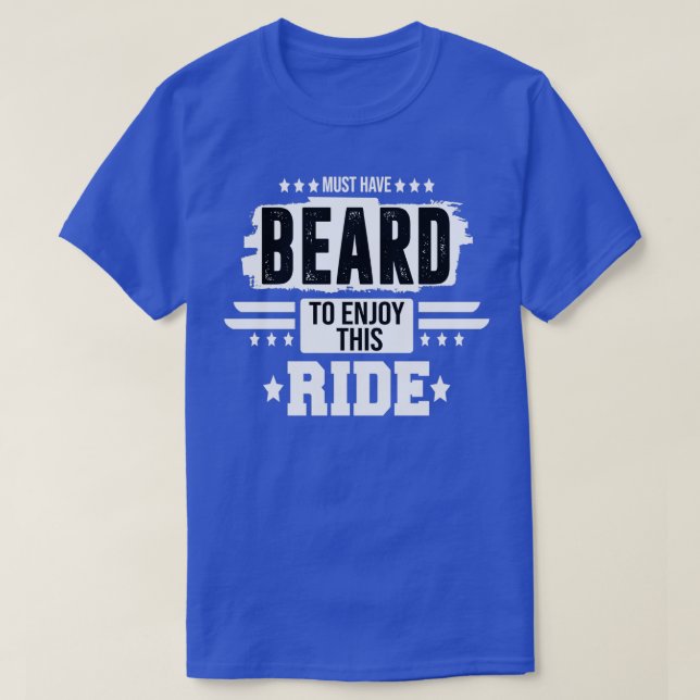 Camiseta deve ter barba para desfrutar desse passeio 5 (Frente do Design)