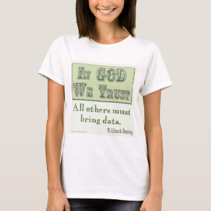 Camiseta Deve Trazer Dados