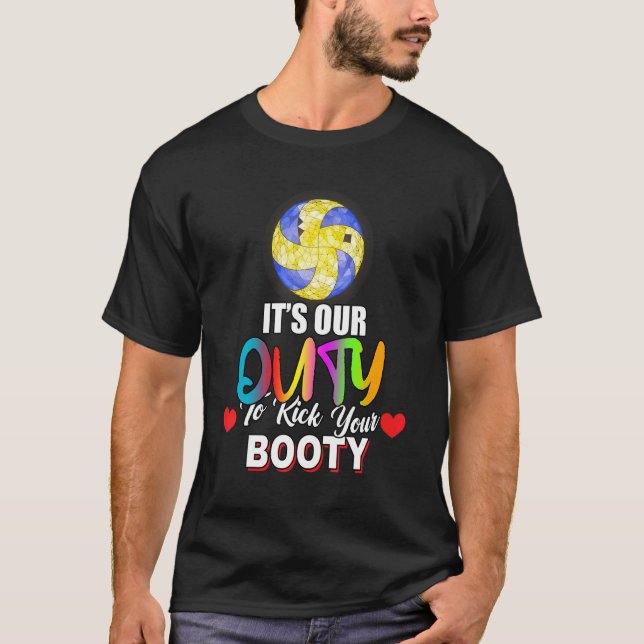 Camiseta Dever De Arrancar A Sua Gota De Voleibol (Frente)