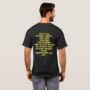 Camiseta Dever de Zero Dólar