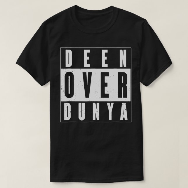 CAMISETA DEVER OVER DUNYA (Frente do Design)