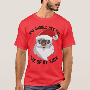 Camiseta Devias ver o tamanho do Natal dos Homens do Meu Sa