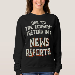 Camiseta Devida Economia Fingir O Repórter De Notícias Do I
