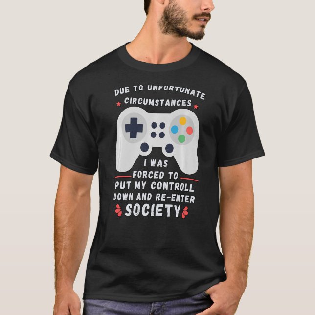 Camiseta Devido A Circunstâncias Infelizes, Jogadores De Jo (Frente)