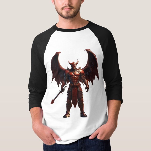 Camiseta Devil Angel Guardian (Frente)