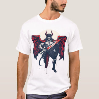 Camiseta Devil Angel Warrior: Glória Arrebatada"
