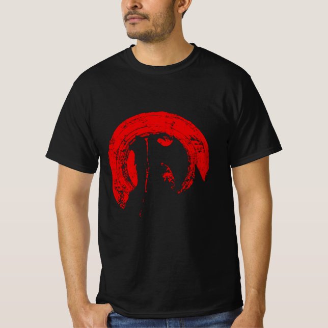 Camiseta Devilman Crybaby Akira Fudo clássico (Frente)