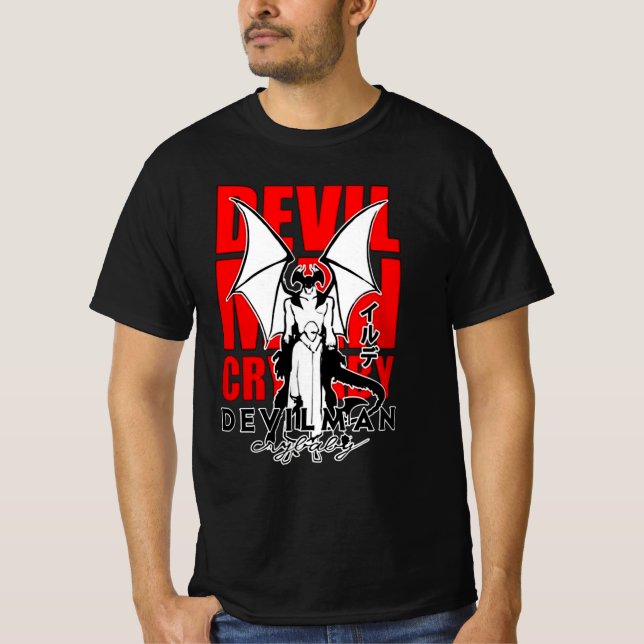 Camiseta Devilman Crybaby Anime (Frente)