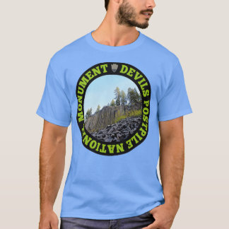 Camiseta Devils Pós-pilha Círculo Monumento Nacional