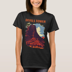 Camiseta Devils Tower, Wyoming