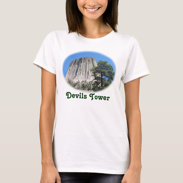 Camiseta Devils Tower, Wyoming (Frente)