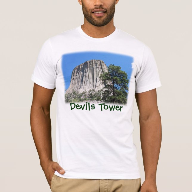Camiseta Devils Tower, Wyoming (Frente)