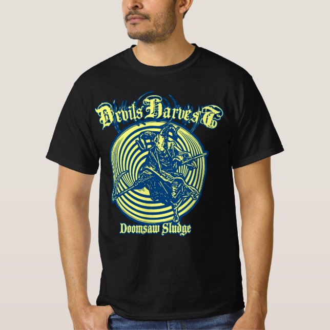 Camiseta DevilsHarvest - Reaping Goat  (Frente)