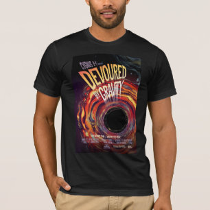Camiseta Devolvido Por Gravidade Halloween Hole Black Horro