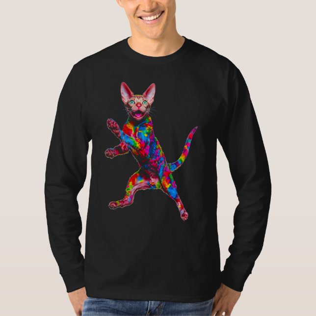 Camiseta Devon Rex Cat (Frente)
