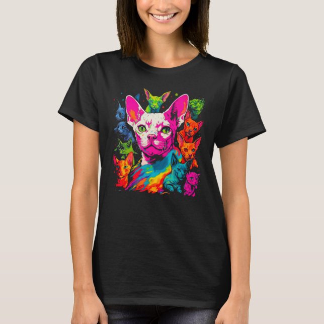 Camiseta Devon Rex Cat Best Friends (Frente)