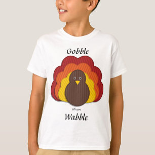 Camiseta Devore Até Vacilar! Feliz Dia de Ação de Graças