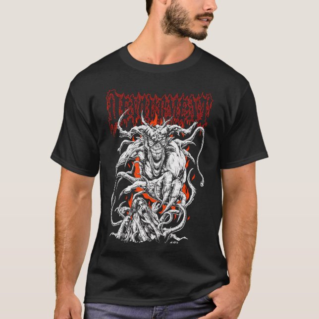 Camiseta Devourment Profane Contagion (Frente)