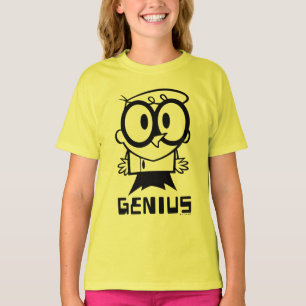 Camiseta Dexter "Genius" - Gráfico de Contorno