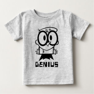 Camiseta Dexter "Genius" - Gráfico de Contorno