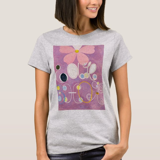 Camiseta Dez Maiores, Não 5, Adulthood | Hilma af Klint | (Frente)