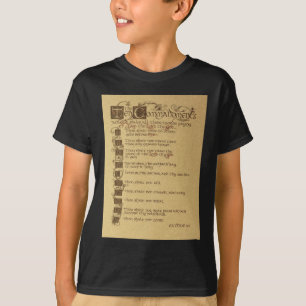 Camiseta dez mandamentos