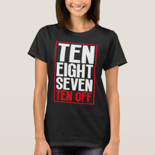 Camiseta Dez Oito Sete Dez Jogudos De Shuffleboard Só Eu