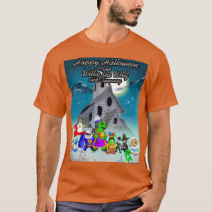 Camiseta Dez Pequenos Monstros Feliz Holloween(v2)