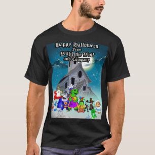 Camiseta Dez Pequenos Monstros Felizes Holloween(V1)