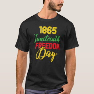 Camiseta Dezembro 19 de junho de 1865 Dia da Liberdade F