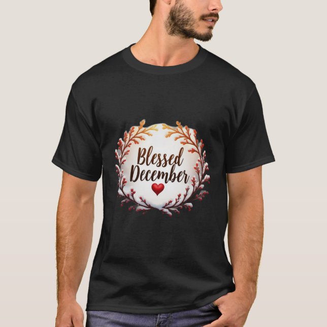 Camiseta Dezembro abençoado (Frente)