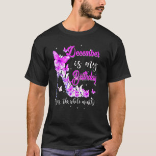 Camiseta Dezembro É Meu Aniversário O Alcanço Todo Mês