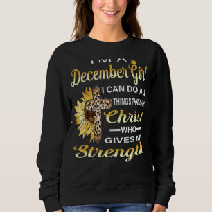 Camiseta Dezembro Menina Flor De Aniversário Pode Fazer Coi