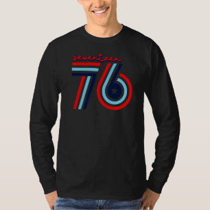 Camiseta Dezessete 76 Patriótica América 4 De Julho Indepen