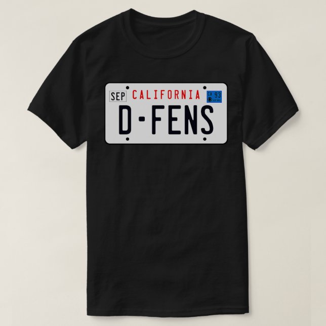 Camiseta DFens Man na borda (Frente do Design)