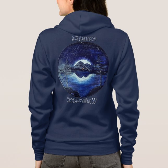 Camiseta DG Paintings Mountain Reflection (Verso)