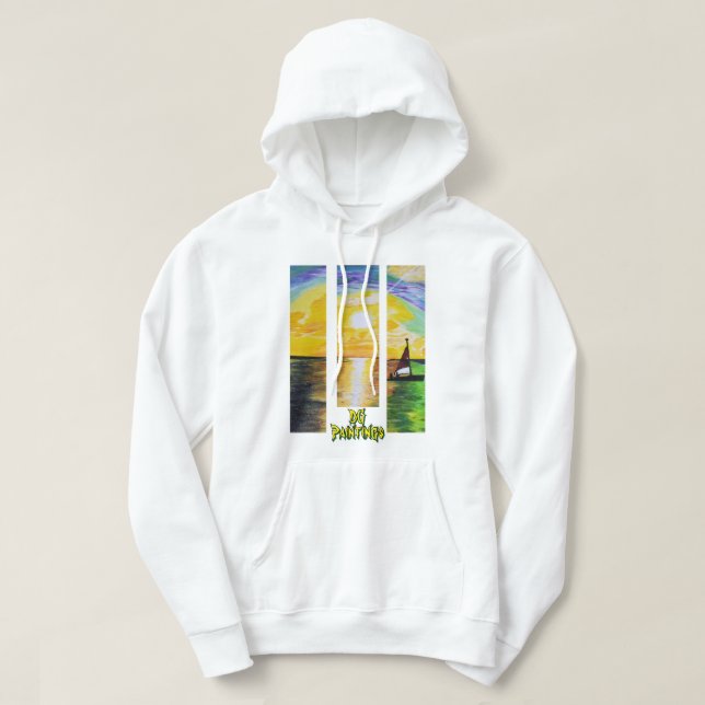 Camiseta DG Paintings Sunrise Sail V2 (Frente do Design)