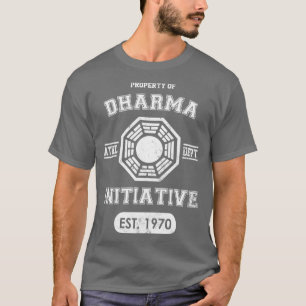Camiseta Dharma Initiative - Departamento atlético Light ve