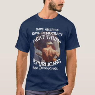 Camiseta DHS FBI CBP Gavin Newsom Presidente Democrata x