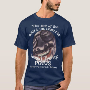 Camiseta DHS FBI CBP GRANDE GOLPE POLÍTICO Arte Trump POTUS
