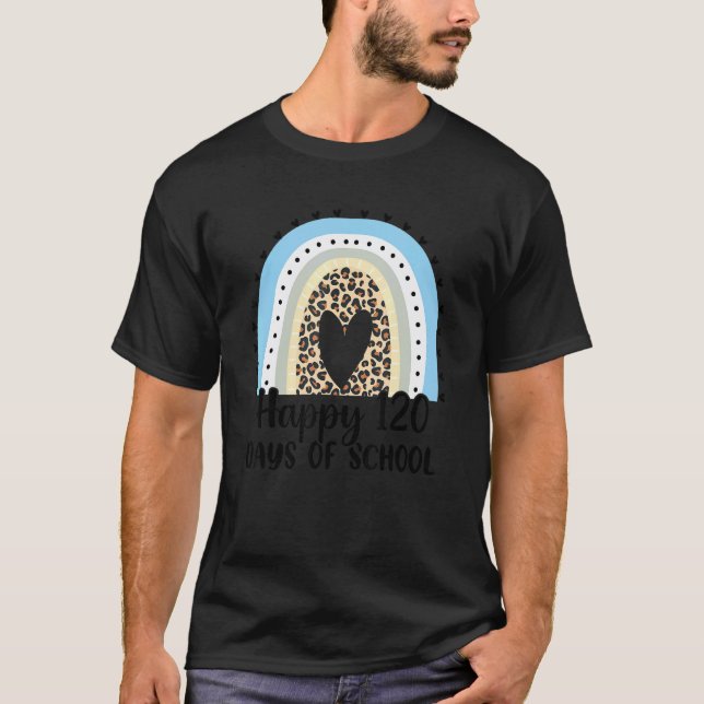 Camiseta Dia 120 da Professora Escolar  120 Dias Mais Intel (Frente)