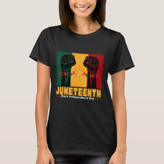 Camiseta Dia 19 de junho de 1865 da Independência Negra