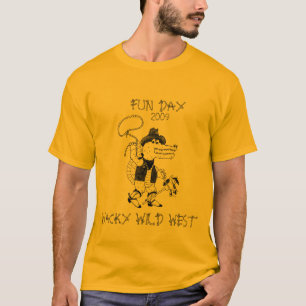 CAMISETA DIA 2009 DO DIVERTIMENTO/OESTE SELVAGEM MALUCO