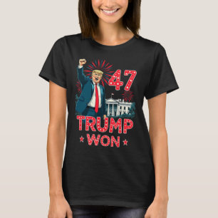 Camiseta Dia 2 da Inauguração do 47º Presidente Donald Trum