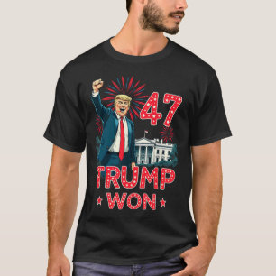 Camiseta Dia 2 da Inauguração do 47º Presidente Donald Trum