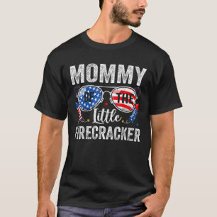 Camiseta Dia 4 de julho, Aniversário, Mamãe Mãe do Pequeno