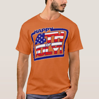Camiseta Dia 4 de julho da Independência Americana