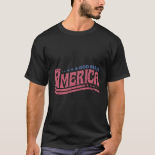 Camiseta Dia 4 De Julho Da Independência Da América Deus ab